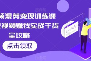 短视频混剪变现训练课程，短视频赚钱实战干货全攻略